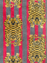 Load image into Gallery viewer, Tiger Velvet X-Stool