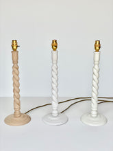 Load image into Gallery viewer, Twisted lamp base