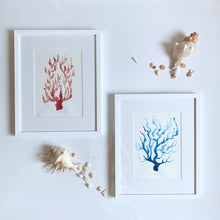 Load image into Gallery viewer, Original Colourful Coral Painting - Framed and mounted