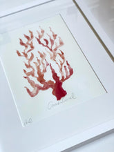 Load image into Gallery viewer, Original Colourful Coral Painting - Framed and mounted