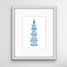 Load image into Gallery viewer, Pagoda Giclée print