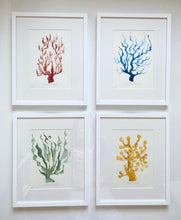 Load image into Gallery viewer, Original Colourful Coral Painting - Framed and mounted