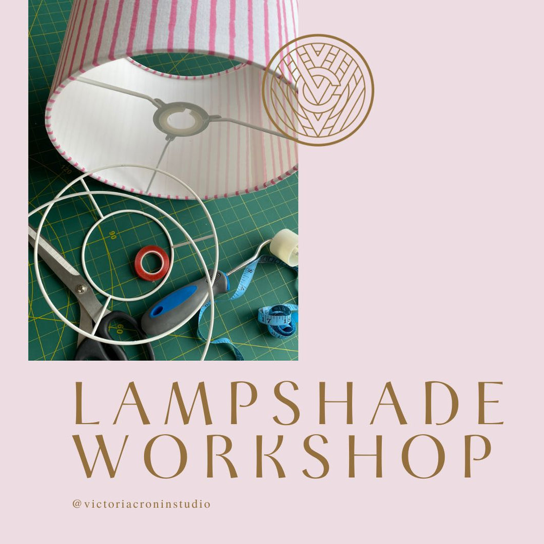 Lampshade making class - Sunday 14th May
