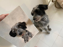 Load image into Gallery viewer, Personalised pet portrait
