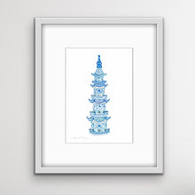 Load image into Gallery viewer, Pagoda Giclée print
