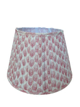 Load image into Gallery viewer, Mirai Cotton Block Print lampshade
