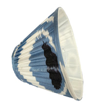 Load image into Gallery viewer, Blue Moon Silk Gathered Lampshade
