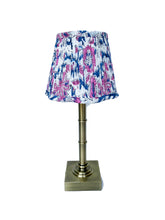 Load image into Gallery viewer, 16cm pink &amp; blue scalloped lampshade
